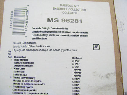 Fel-Pro MS96281 LOWER Intake Manifold Gasket Set 02-11 Ford Lincoln 4.6L 5.4L V8