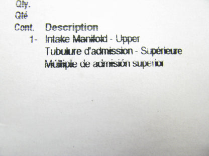 Fel-pro MS96293 Fuel Injection Plenum Gasket for 1995-2002 Sportage 2.0L