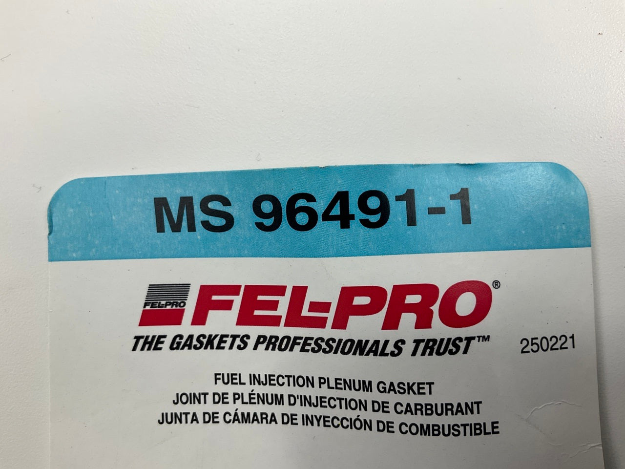 Fel-Pro MS96491-1 Fuel Injection Plenum Gasket Set