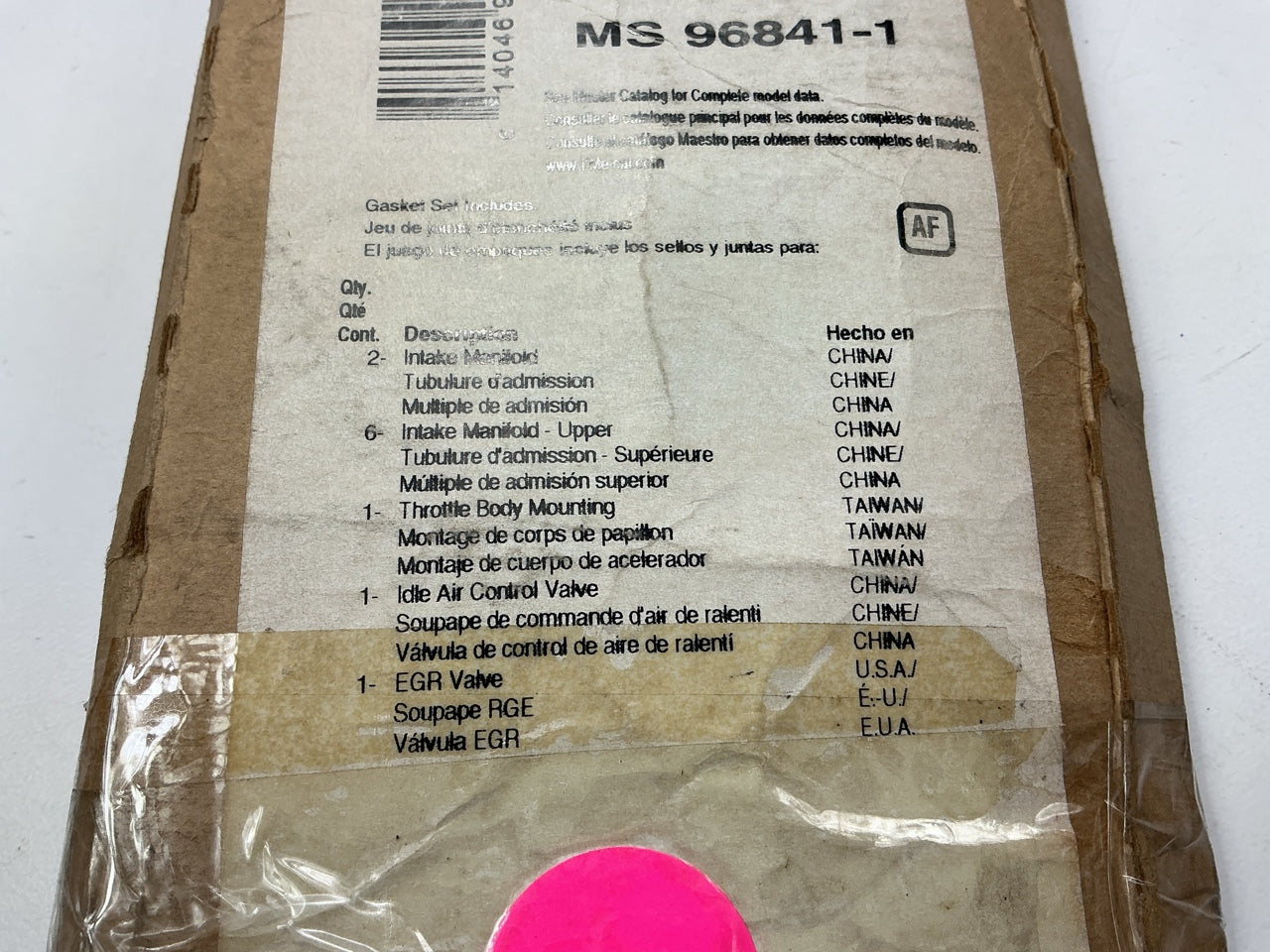 Fel-Pro MS96841-1 Intake Manifold Gasket Set 2003 Mazda 6 3.0L V6 DOHC