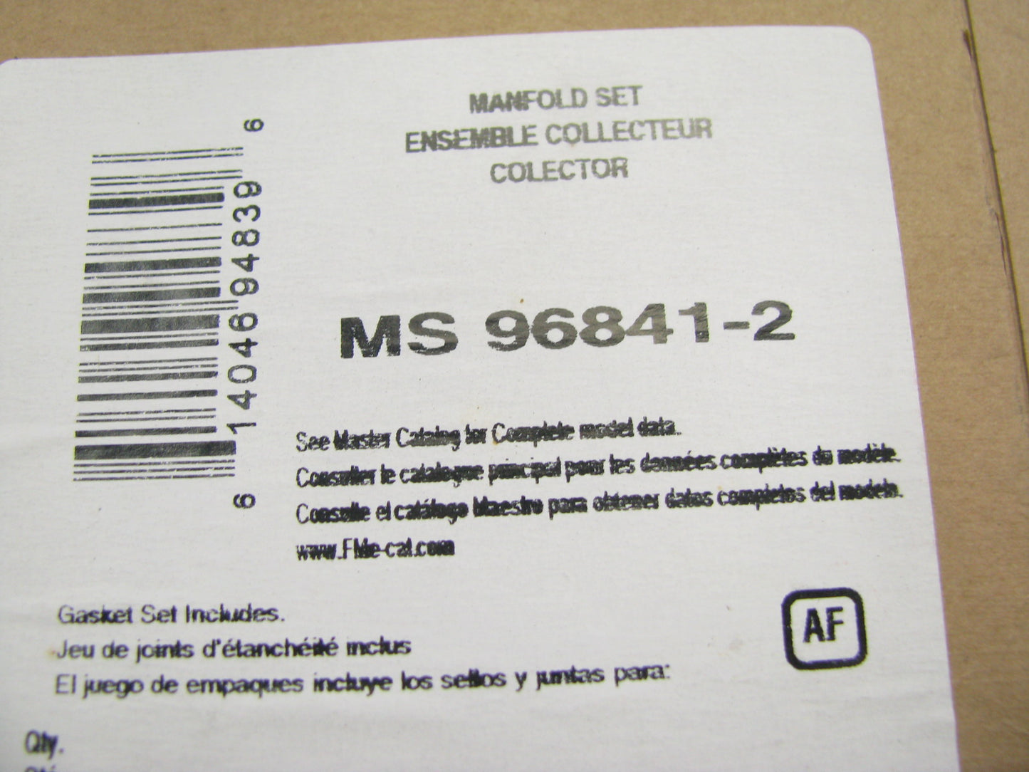 Fel-pro MS96841-2 Intake Manifold Gasket Set - 2004 Mazda 6 3L V6