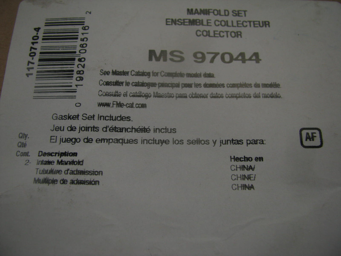 FEL-PRO MS97044 Engine Intake Manifold Gasket Set - 2007-2021 Toyota 5.7L V8