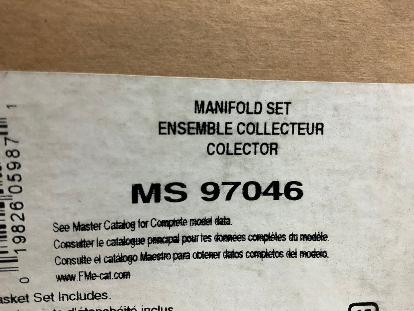 Fel-pro MS97046 Exhaust Manifold Gasket Set For 1993-1996 Honda Prelude 2.2L-L4