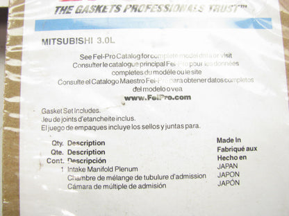 Fel-Pro MS97076 Fuel Injection Plenum Gasket 07-09 Mitsubishi Outlander 3.0L V6