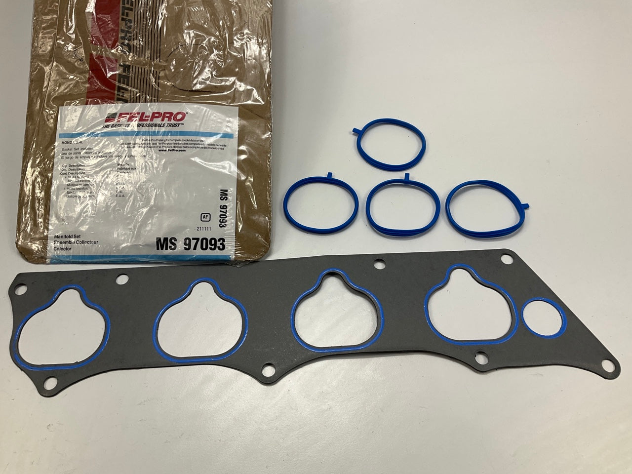 FEL-PRO MS97093 Intake Manifold Gasket Set - 2008-2013 Acura Honda 2.4L L4