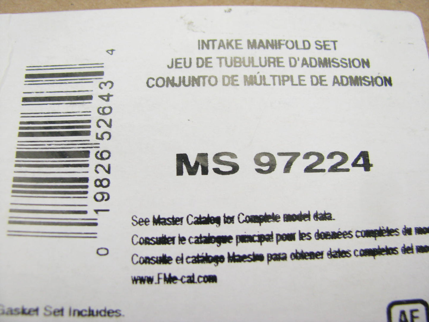 Fel-pro MS97224 Intake Manifold Gasket Set For 1994-1996 Nissan 300ZX 3.0L