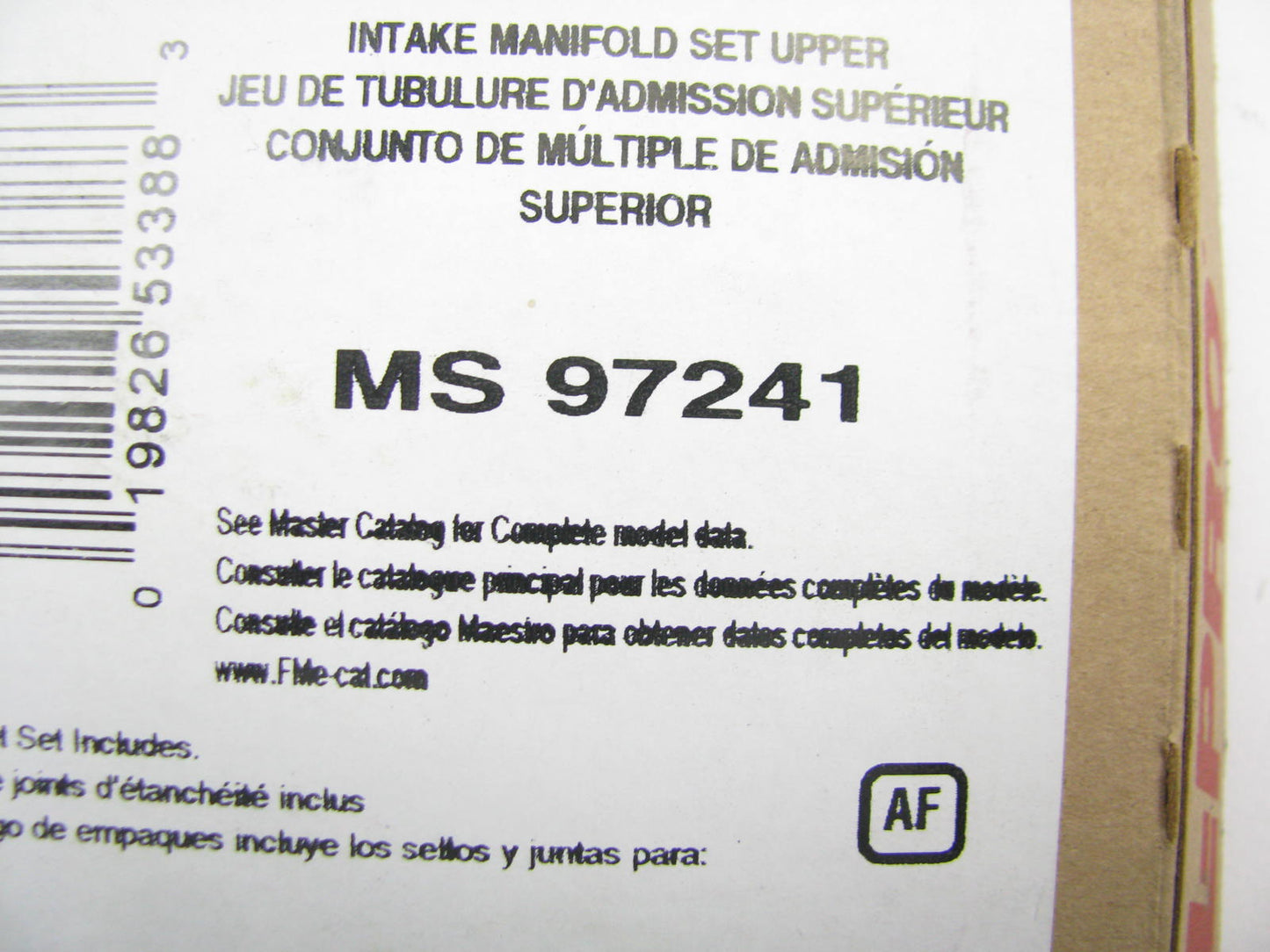 FEL-PRO MS97241 Fuel Injection Plenum Upper Gasket Set - 10-13 GM 3.0L 3.6L V6