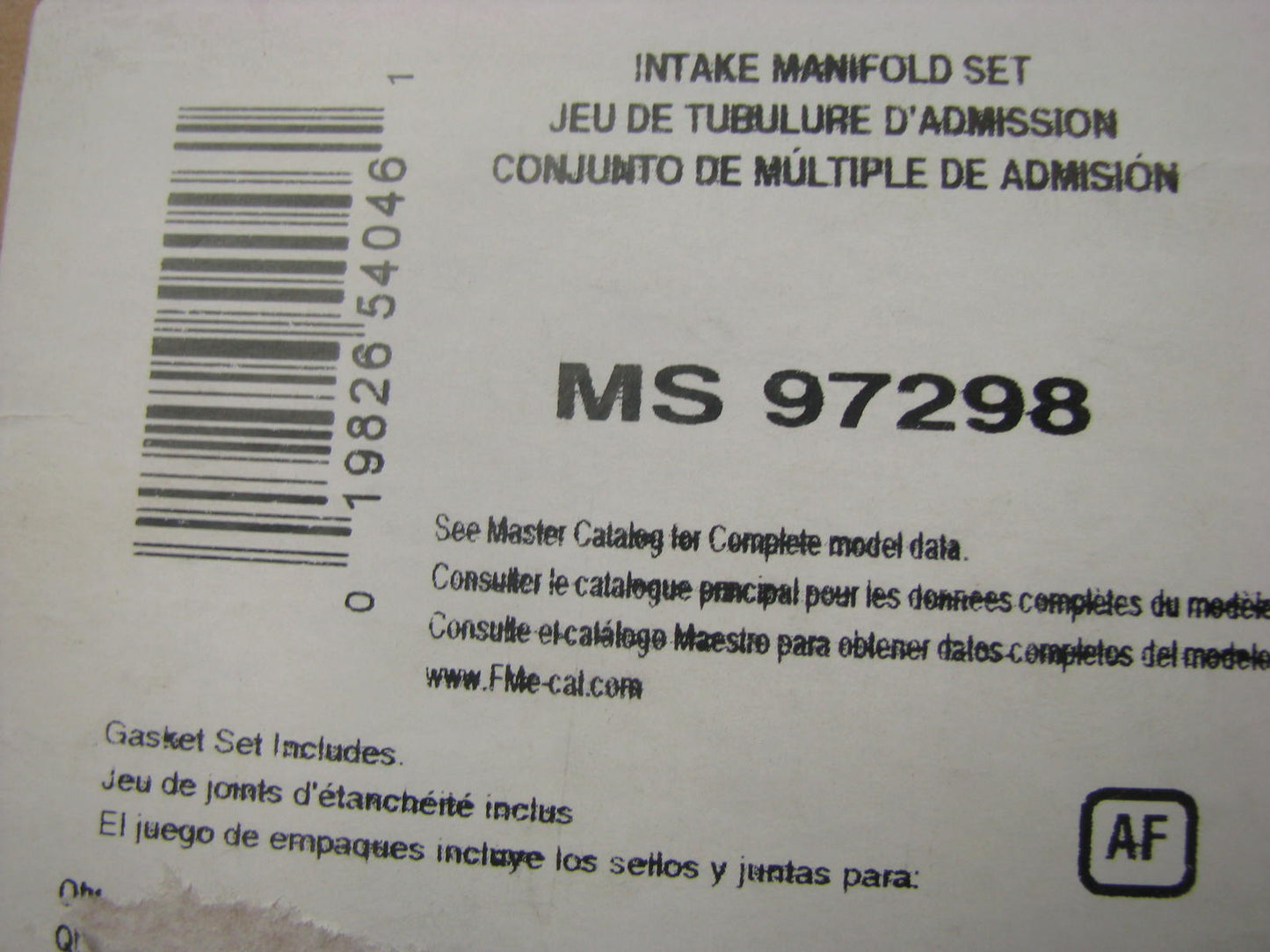 Fel-pro MS97298 Intake Manifold Gasket Set 1999-09 Mercedes 4.3L 5.4L 5.5L 6.0L