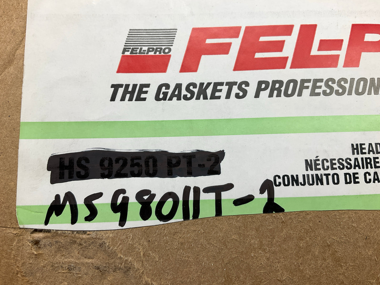 Fel-pro MS98011T-2 Intake Manifold Gasket Set 98-04 Ford 3.8L 4.2L V6