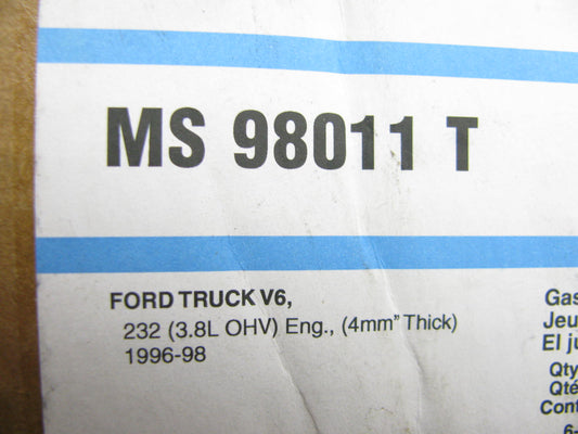 Fel-pro MS98011T-TYPE2 Engine Intake Manifold Gasket Set - 1996-98 Ford Windstar