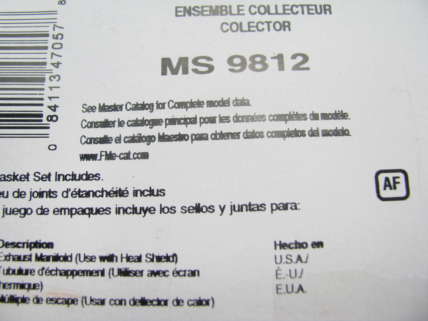 Fel-Pro MS9812 Exhaust Manifold Gasket Set