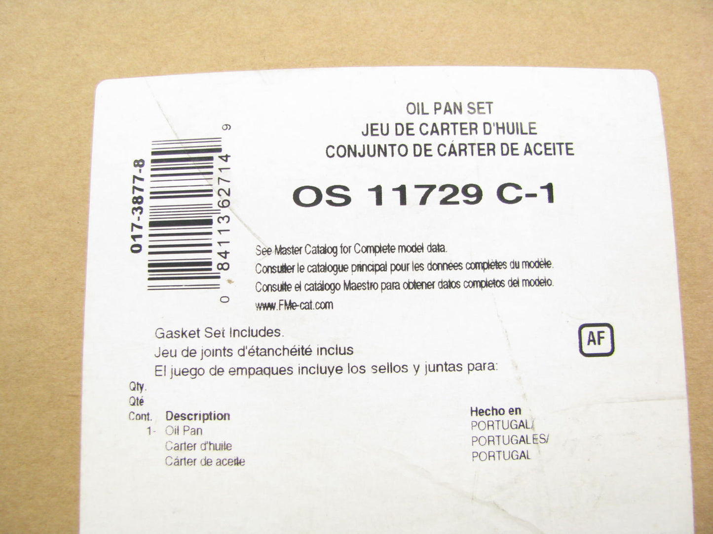 Fel-pro OS11729C-1 Engine Oil Pan Gasket For 1956-1979 Chrysler 400 413 426 440