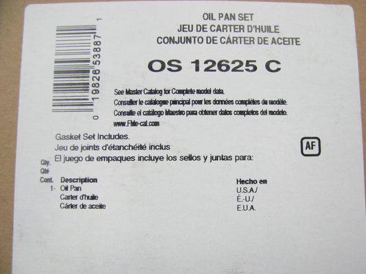 Fel-pro OS12625C Engine Oil Pan Gasket Set For 1960-69 Corvair 2.3L 2.4L 2.7L-H6