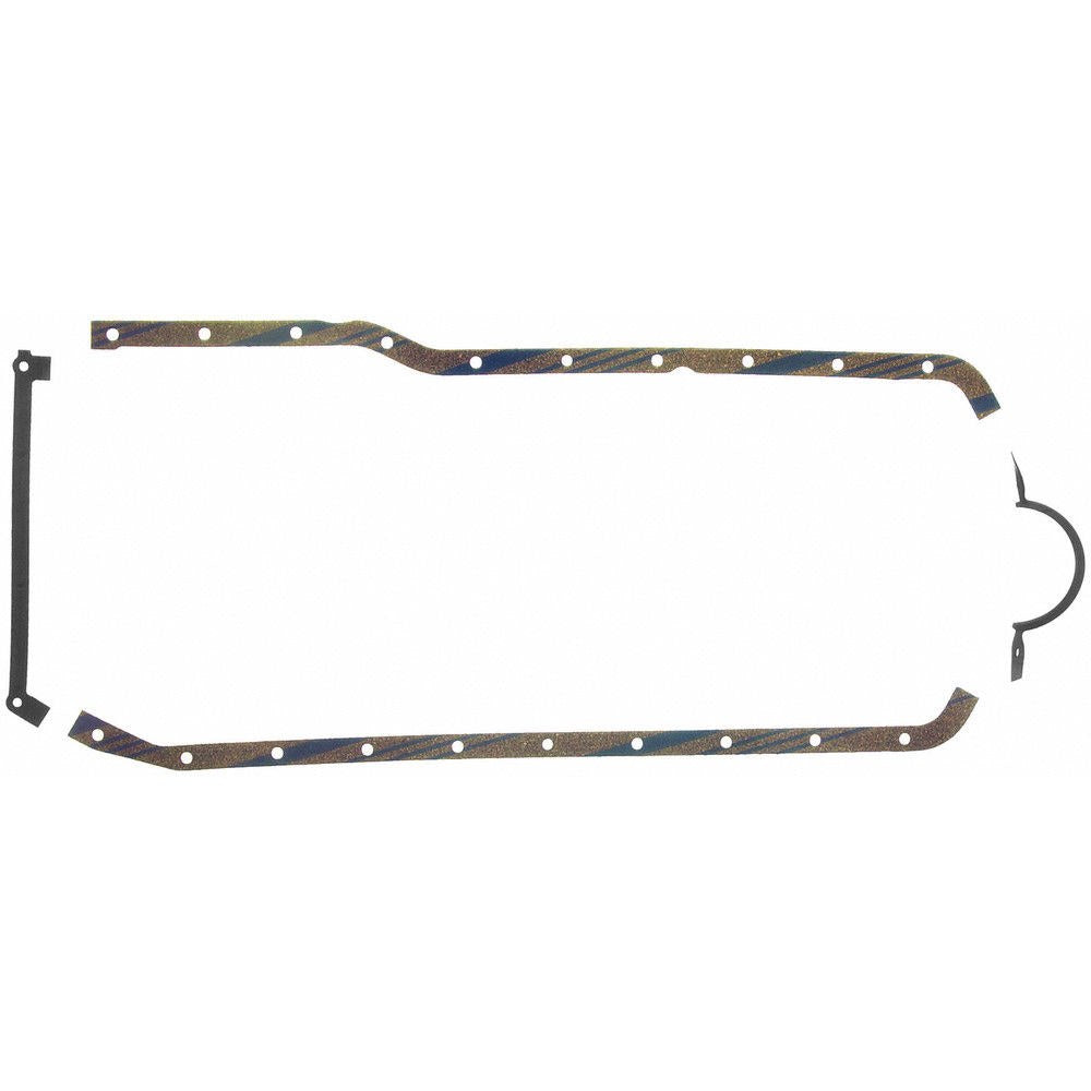 Fel-Pro OS30126C-1 Engine Oil Pan Gasket Set 65-89 Chevrolet GMC 194 230 250 292