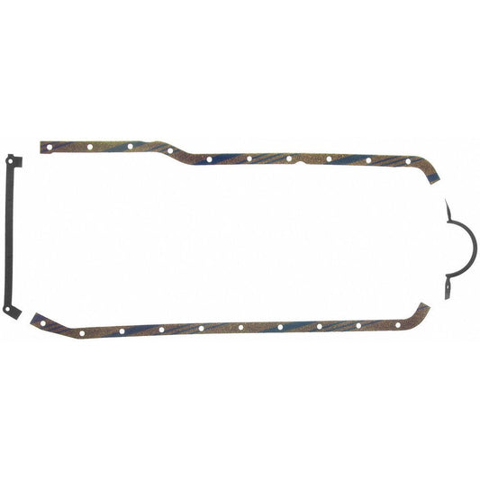 Fel-Pro OS30126C-1 Engine Oil Pan Gasket Set 65-89 Chevrolet GMC 194 230 250 292