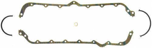 Fel-Pro OS30187C Engine Oil Pan Gasket Set For 1966-91 Jeep 4.7L 4.8L 5.6L 6.4L