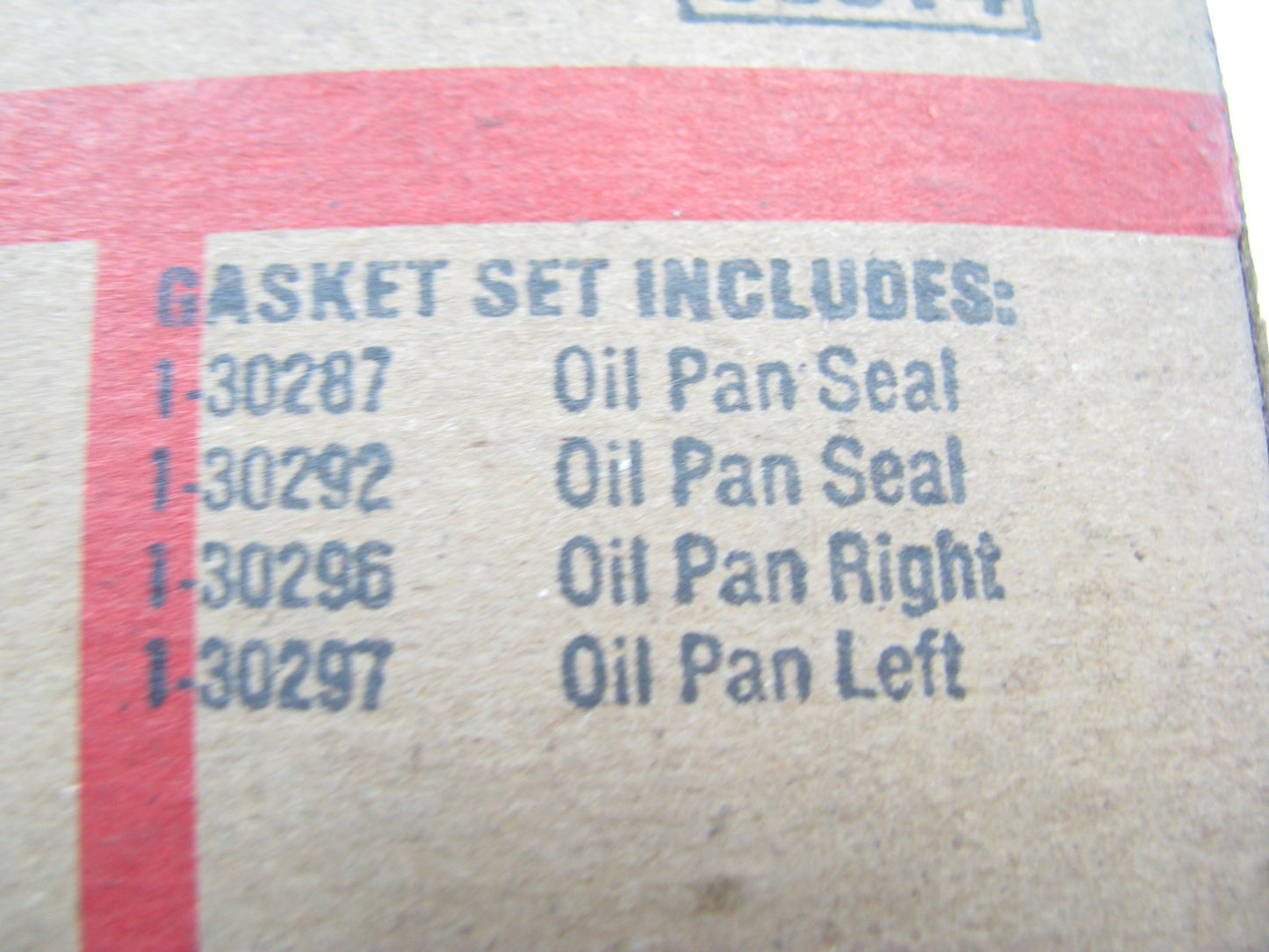 Fel-pro OS30297C Engine Oil Pan Gasket Kit For 1974-1986 Ford Mercury 2.0L 2.3L