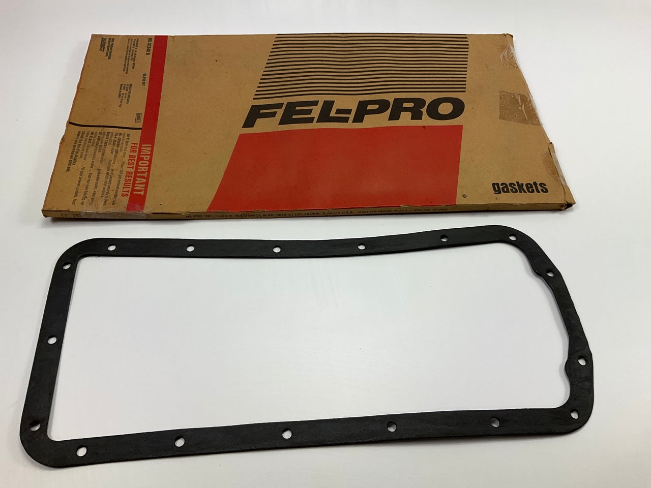 Fel-pro OS30342D Engine Oil Pan Gasket For 1976-1981 Chevrolet Pontiac 1.4L 1.6L