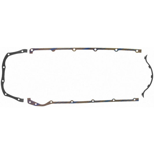 Fel-pro OS30461C Engine Oil Pan Gasket Set Ford GM International M/H Engines