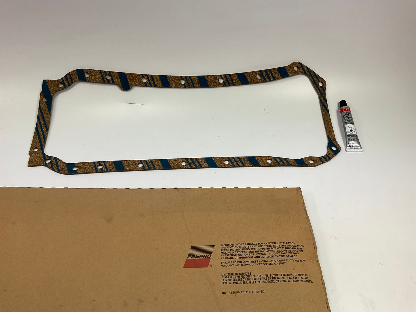 Fel-pro OS30525C Engine Oil Pan Gasket Set 1985-95 Cadillac V8 4.1L 4.5L 4.9L