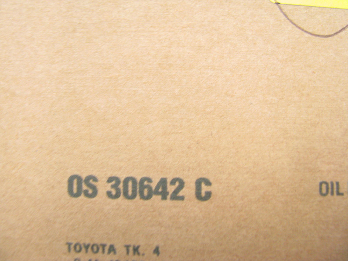 Fel-pro OS30642C Engine Oil Pan Gasket For 1991-2004 Toyota 2.4L 2.7L