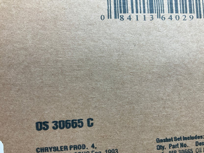 Fel-pro OS30665C Engine Oil Pan Gasket For 93-99 Eagle Mitsubishi 2.0L 2.4L L4