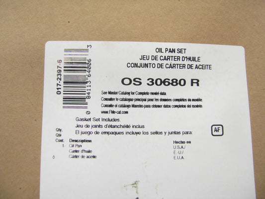 Fel-Pro OS30680R Engine Oil Pan Gasket - 1996-2007 Chevrolet GMC 4.3L V6