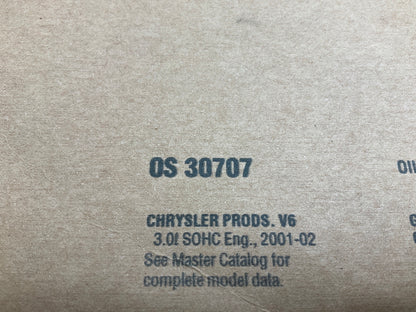 Fel-Pro OS30707 LOWER Engine Oil Pan Gasket For 1999-2005 Dodge 3.0L V6 SOHC