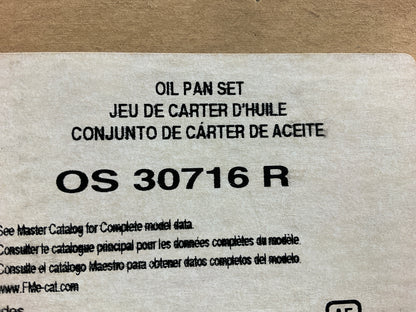 Fel-pro OS30716R Upper Oil Pan Gasket For 1997-2001 Cadillac Catera 3.0L-V6