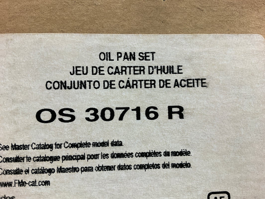 Fel-pro OS30716R Upper Oil Pan Gasket For 1997-2001 Cadillac Catera 3.0L-V6