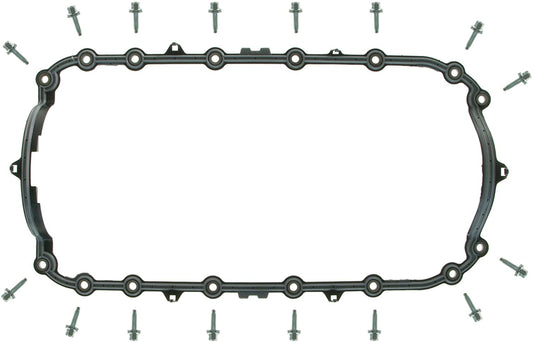 Fel-pro OS30717R Engine Oil Pan Gasket For 1990-01 Ford Mazda Mercury 3.0L V6