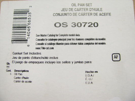 Fel-pro OS30720 Engine Oil Pan Gasket 1997-2002 Mitsubishi 1.5L L4