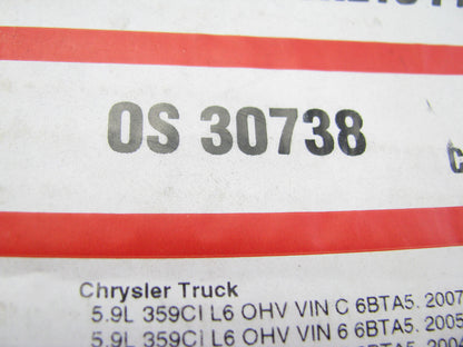 FEL-PRO OS30738 Engine Oil Pan Gasket For 03-09 Dodge 5.9L 6.7L DIESEL Cummins