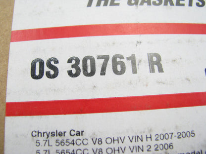 Fel-pro OS30761R Engine Oil Pan Gasket Set For 05-16 Dodge Chrylser 5.7L V8