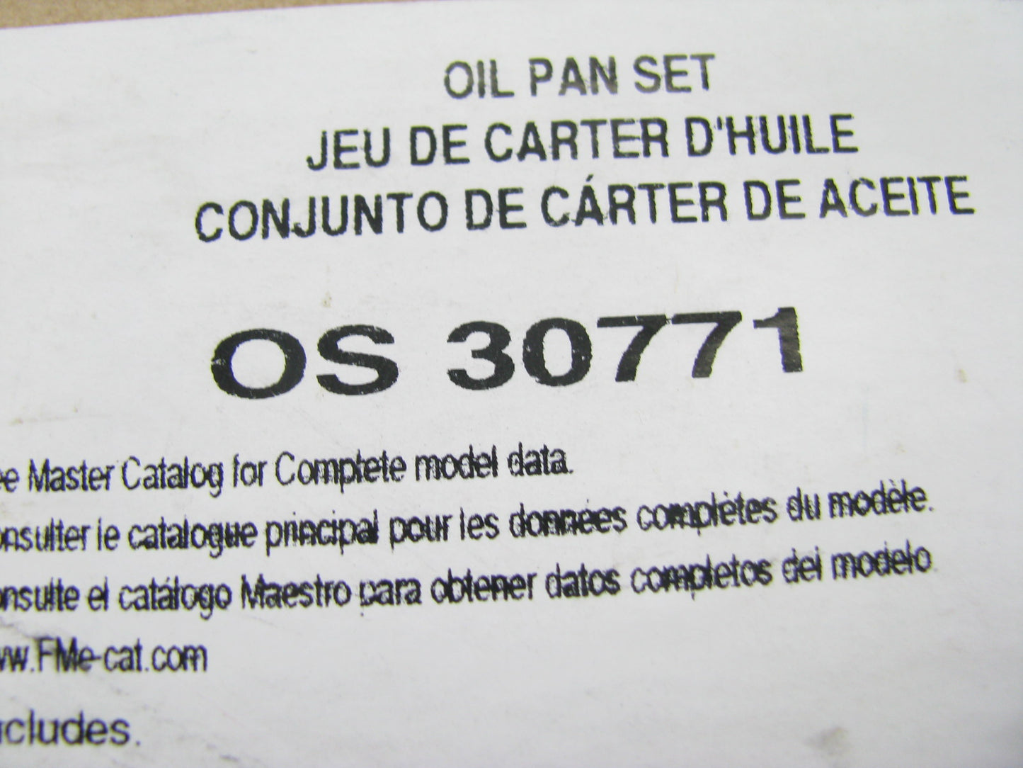FEL-PRO OS30771 Engine Oil Pan Lower Gasket Set For 2003-06 Kia Sorento 3.5L V6