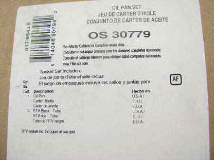 Fel-pro OS30779 Engine Oil Pan Gasket - 1997-2005 Audi VW 2.8L V6