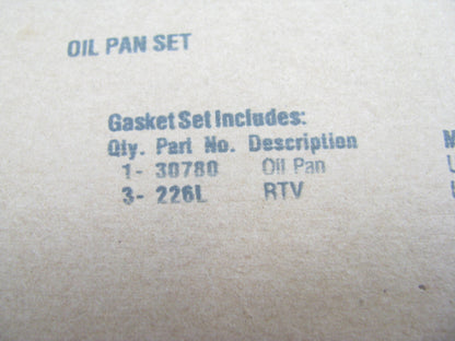 Fel-Pro OS30780 Oil Pan Gasket Set