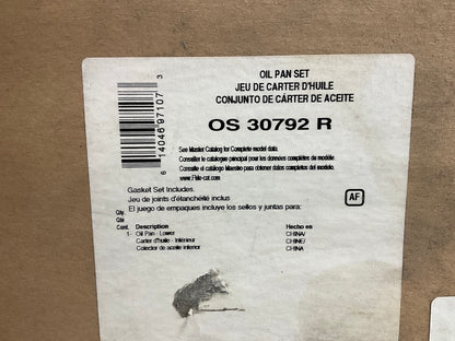 Fel-pro OS30792R Engine Oil Pan Lower Gasket 1998-03 Isuzu Amigo Rodeo 2.2L
