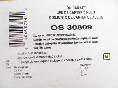 Fel-Pro OS30809 Engine Oil Pan Gasket 95-09 Saab 2.0L 2.3L DOHC Turbocharged