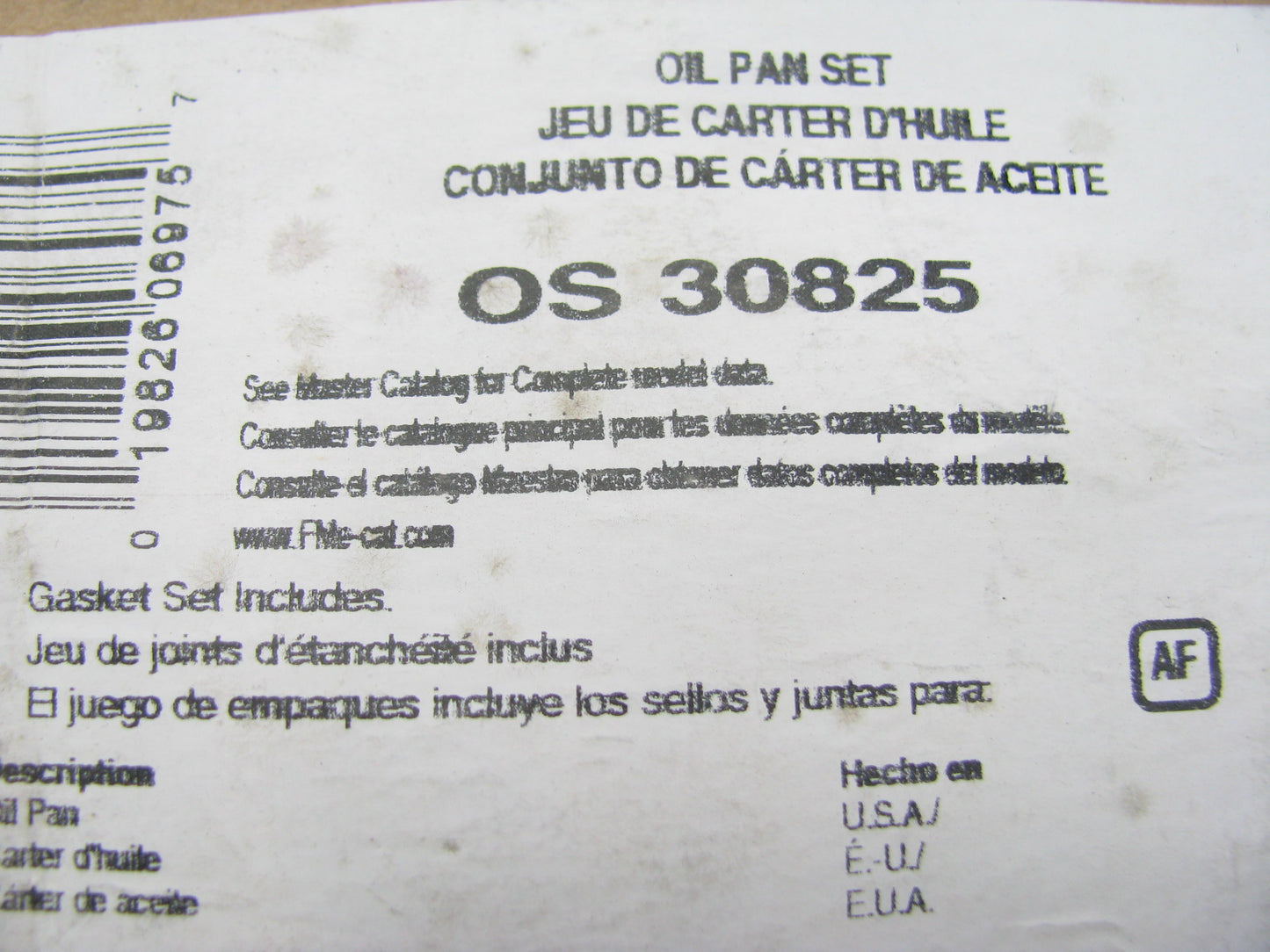 Fel-pro OS30825 Engine Oil Pan Gasket