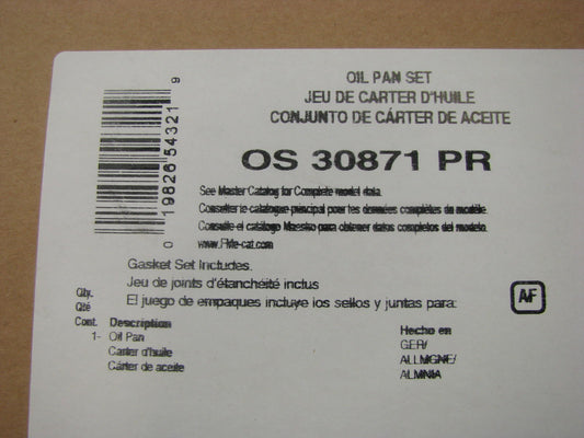 Fel-pro OS30871PR Engine Oil Pan Gasket 1990-1999 Mercedes-Benz 4.2L 5.0L-V8