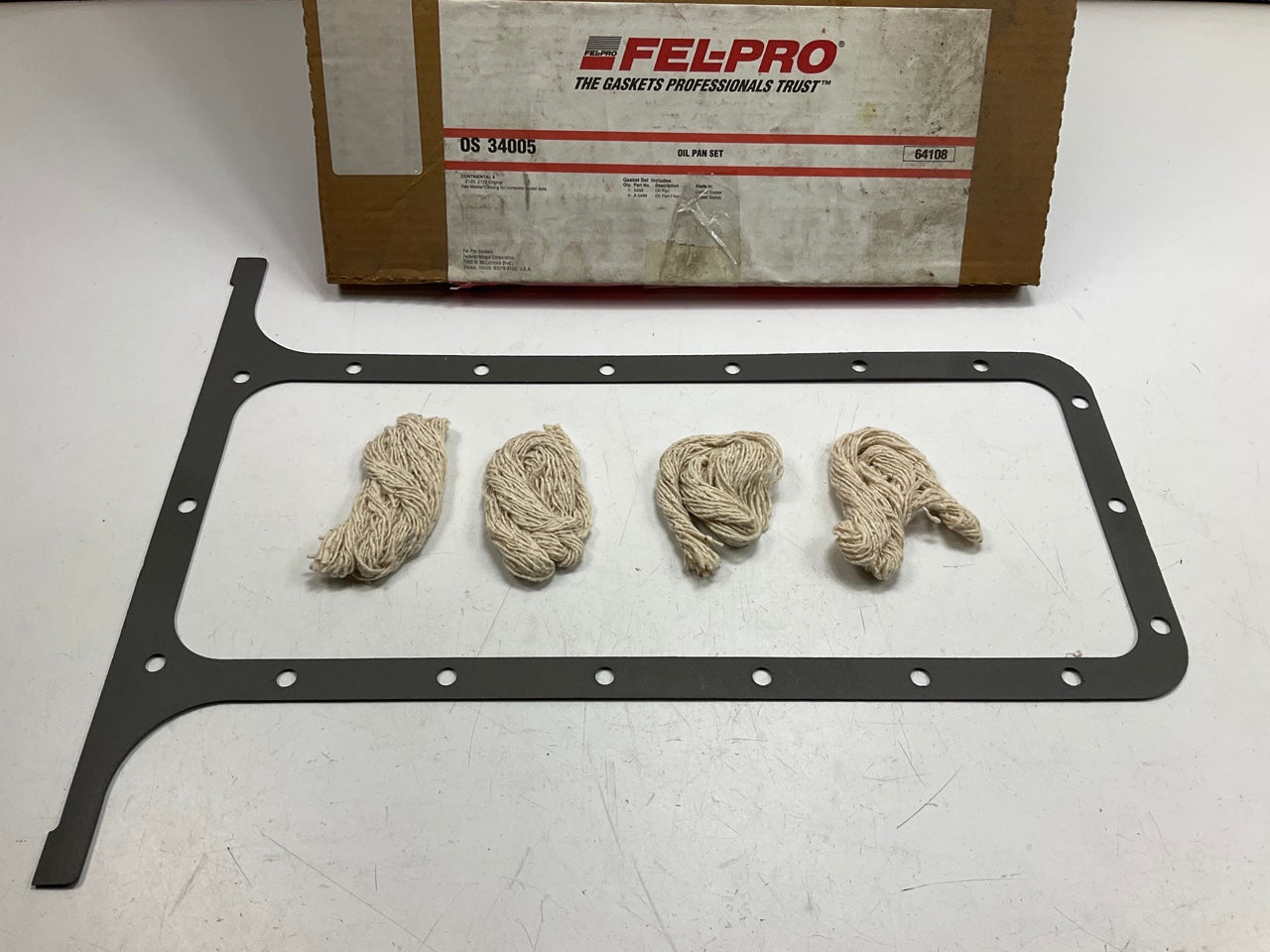 Fel-pro OS34005 Engine Oil Pan Gasket Set For Continental Z120 Z129 120 129