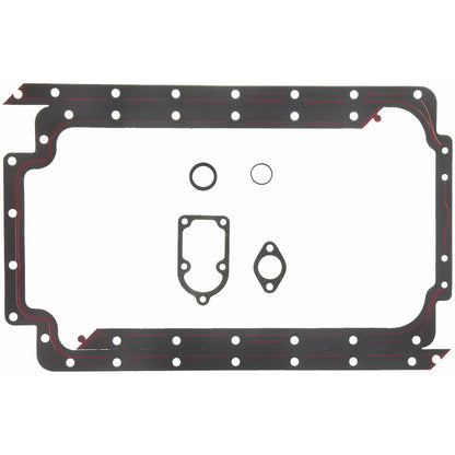 Fel-pro OS34006 Engine Oil Pan Gasket For Cummins N14 81-87 Ford 9000 Series