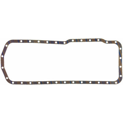 Fel-pro OS34100C Oil Pan Gasket - 1986-92 Ford Brazil Diesel Truck 6.6L 7.8L I6
