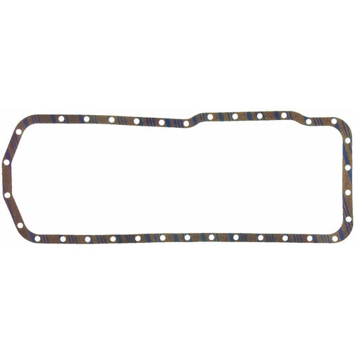 Fel-pro OS34100C Oil Pan Gasket - 1986-92 Ford Brazil Diesel Truck 6.6L 7.8L I6