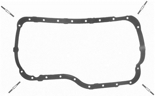 FEL-PRO OS34211R Engine Oil Pan Gasket Set - 1986-1990 Ford 2.0L 2.3L