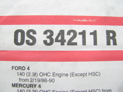 FEL-PRO OS34211R Engine Oil Pan Gasket Set - 1986-1990 Ford 2.0L 2.3L