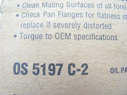 Fel-Pro OS5197C-2 Engine Oil Pan Gasket Set