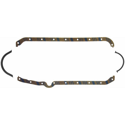 Fel-Pro OS5197C5 Engine Oil Pan Gasket Set 1975-1980 CHEVY 305 350 400 V8 SBC