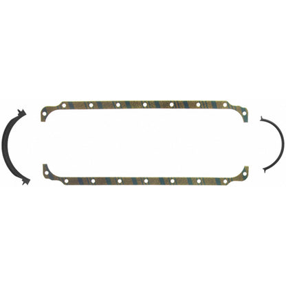 Fel-pro OS6566C-3 Engine Oil Pan Gasket Set For 1971-1990 Dodge 360 5.9L V8
